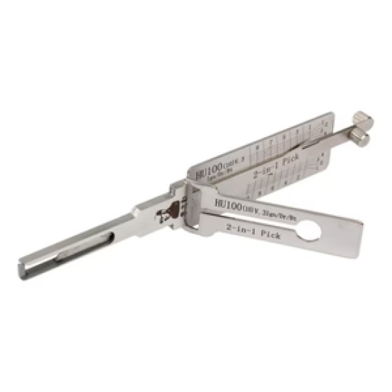 Original Lishi 2-In-1 Pick and Decoder HU100 (10-Cut)